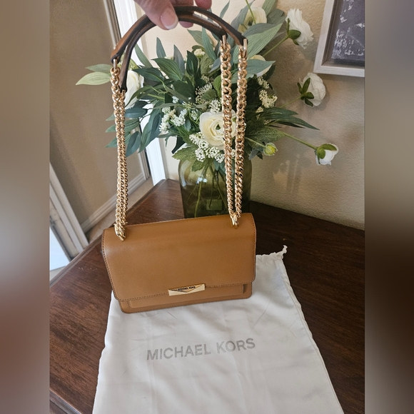 Michael Kors Jade Shoulder Bag, Acorn - Picture 2 of 6